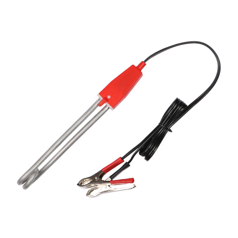 배터리 클립 FP-236,247,271,272,275가 포함된 12V 휴대용 침수식 온수기